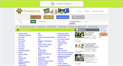 Desktop Screenshot of chovatel.info